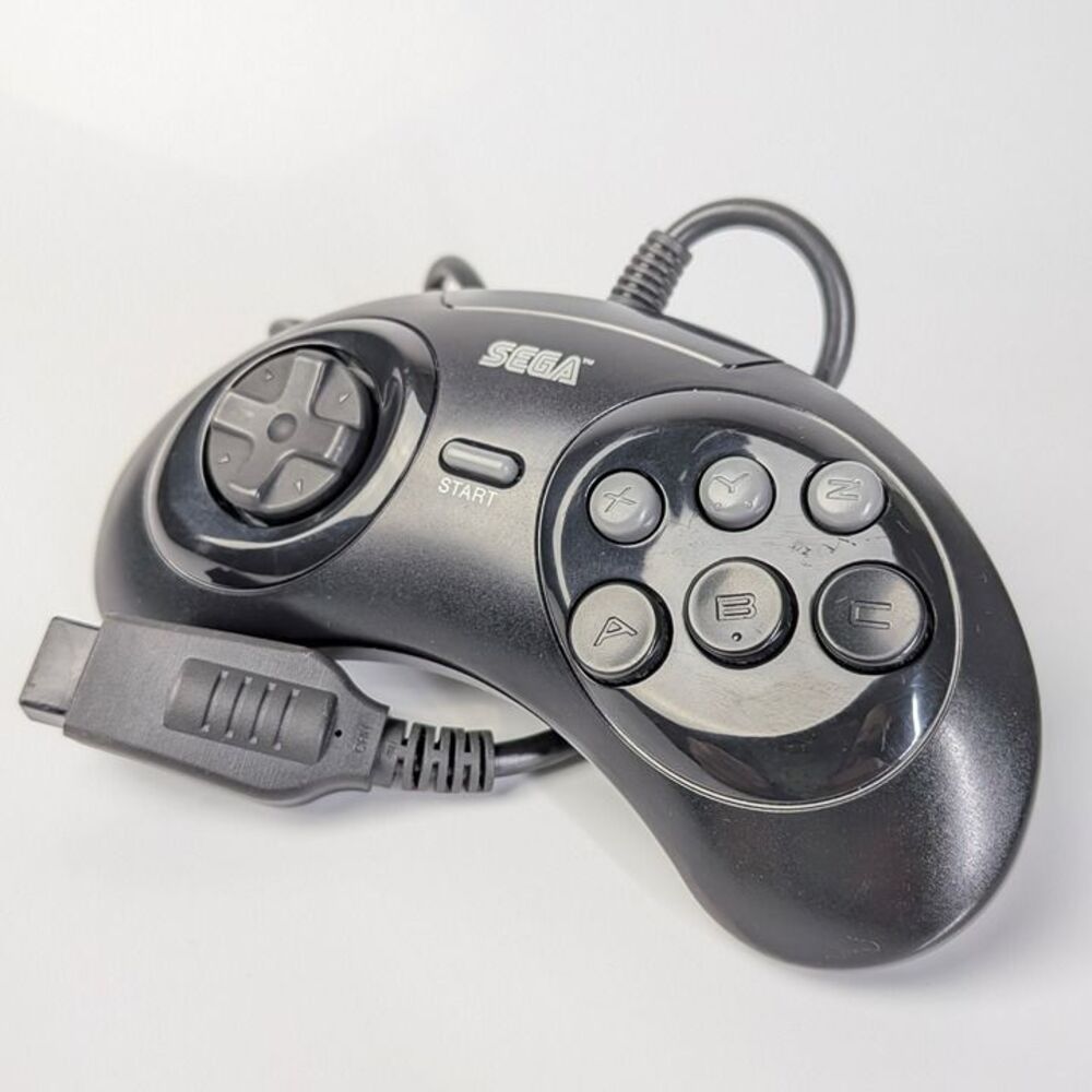 Sega Genesis 6 Button Arcade Controller - Authentic and Tested